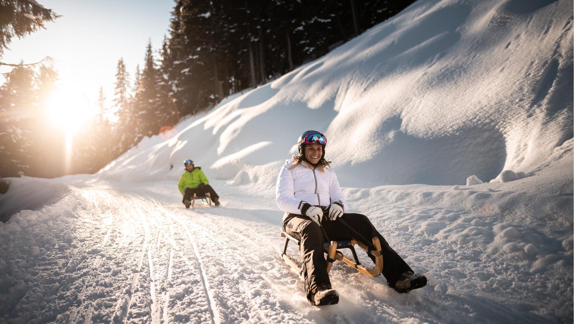 Tobogganing