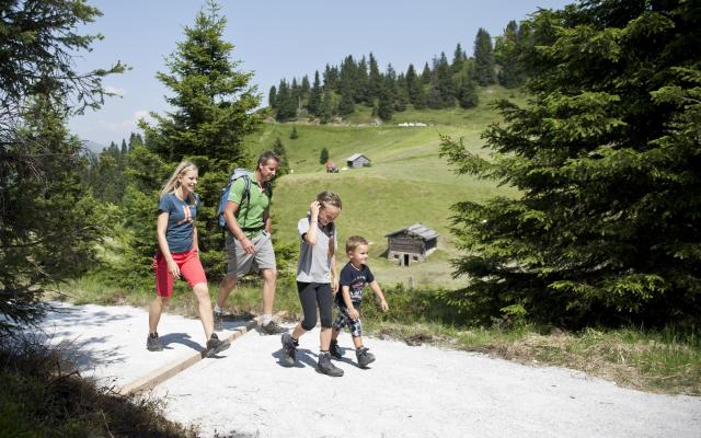 Escursione con la famiglia