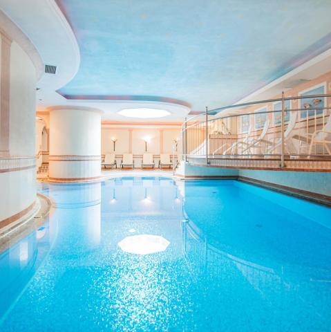 Indoor Pool with Granite Border