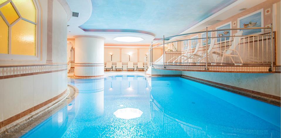 Indoor Pool with Granite Border