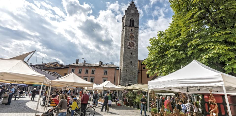 Mercato del contadino a Vipiteno