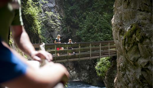 Familienausflug zur Gilfenklamm